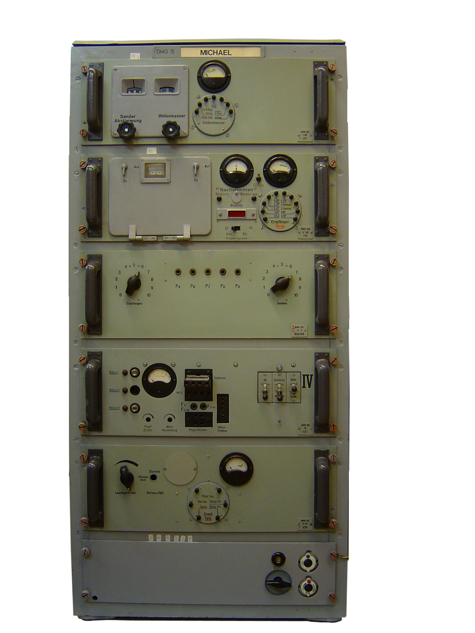 Telefunken Dezimetergerät DMG 5K (Techniksammlung Backnang CC BY-NC-SA)