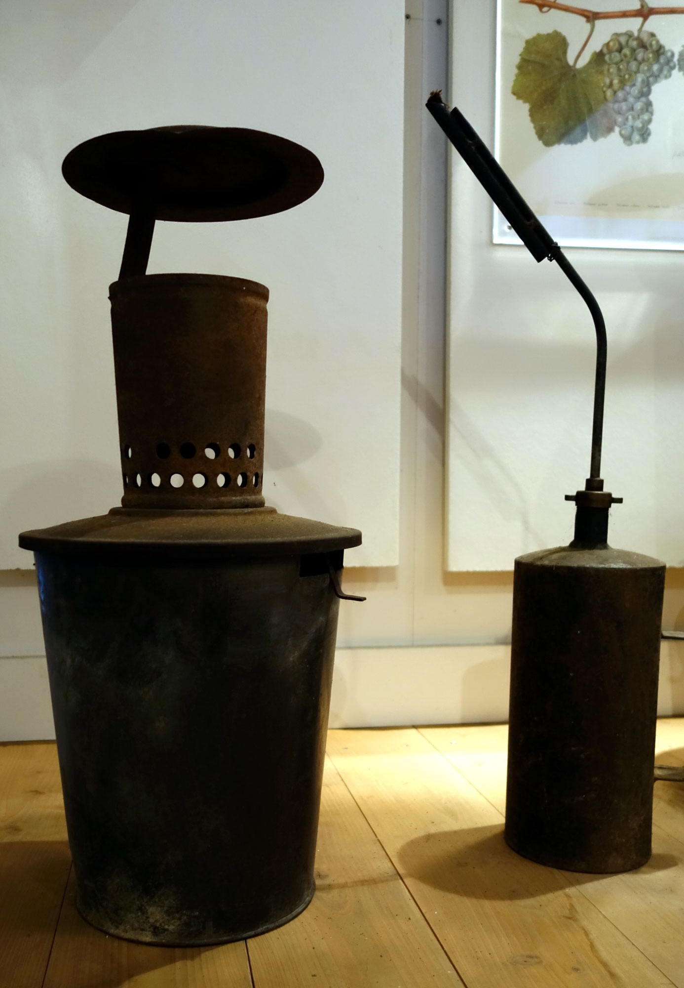 Weinberg-Ofen mit Anzünder (Tauberländer Dorfmuseum CC BY)