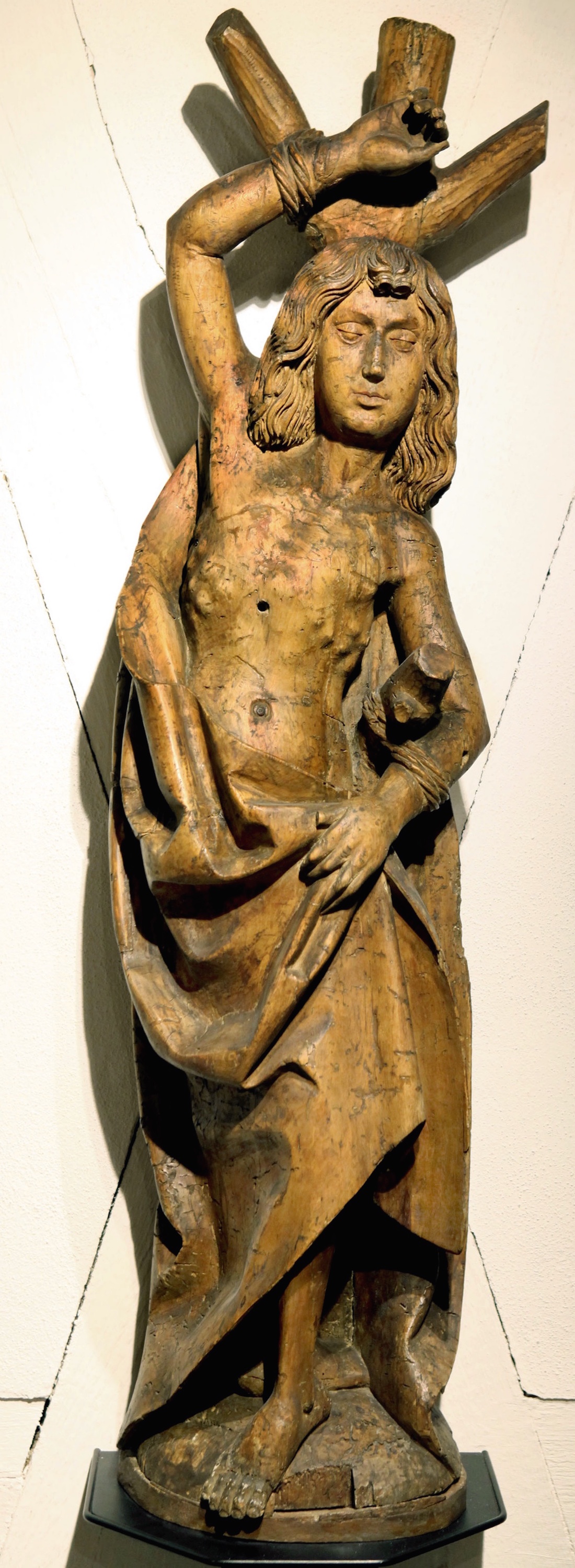 Heiligenfigur: Hlg. Sebastian (Stadtmuseum Tübingen CC BY)