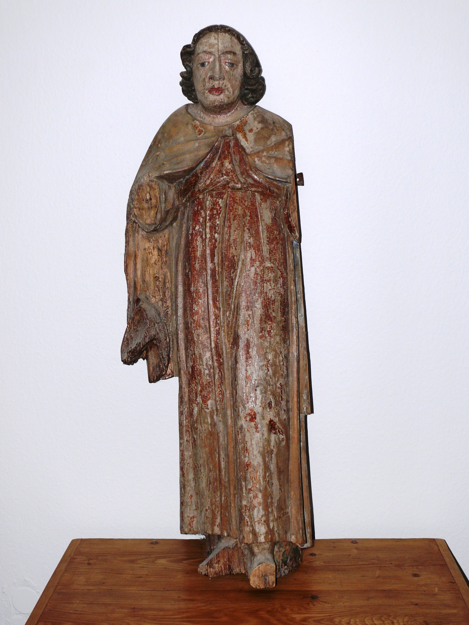 Figur: Apostel Johannes (Heimatmuseum Ratzenried CC BY-NC-SA)