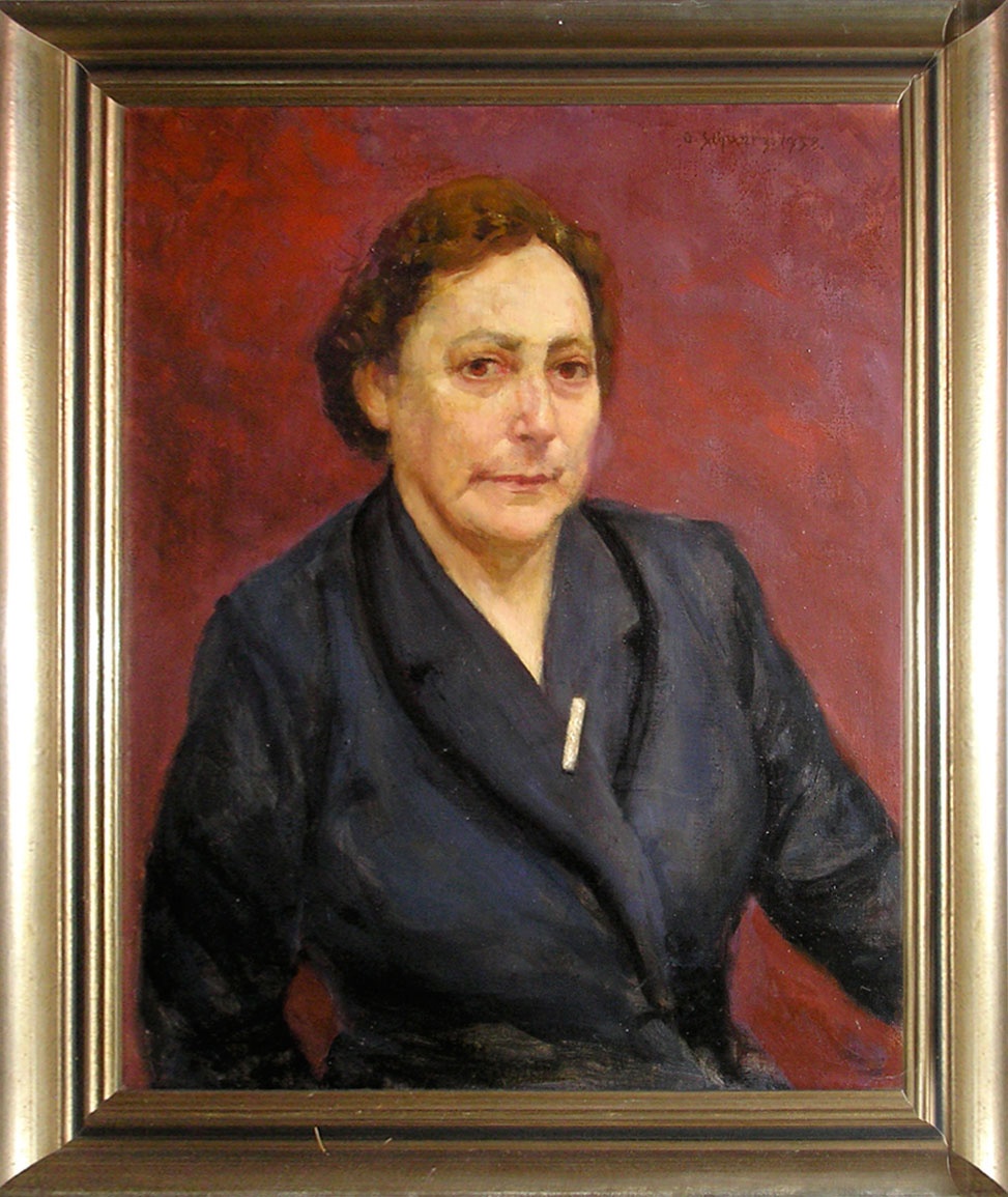 Otto Schwarz: Bildnis Anna Weiger (1908-1994) (Stadtmuseum Rottweil CC BY)
