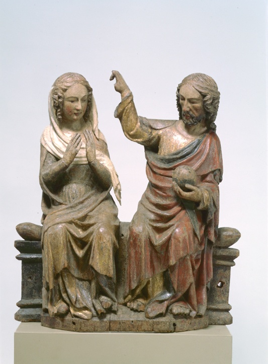 Maria wird von Christus gekrönt (Landesmuseum Württemberg, Stuttgart CC BY-SA)