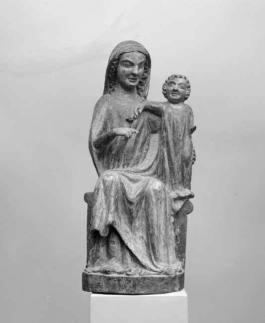 Skulptur: Madonna (Maria mit Kind) (Landesmuseum Württemberg, Stuttgart CC BY-SA)