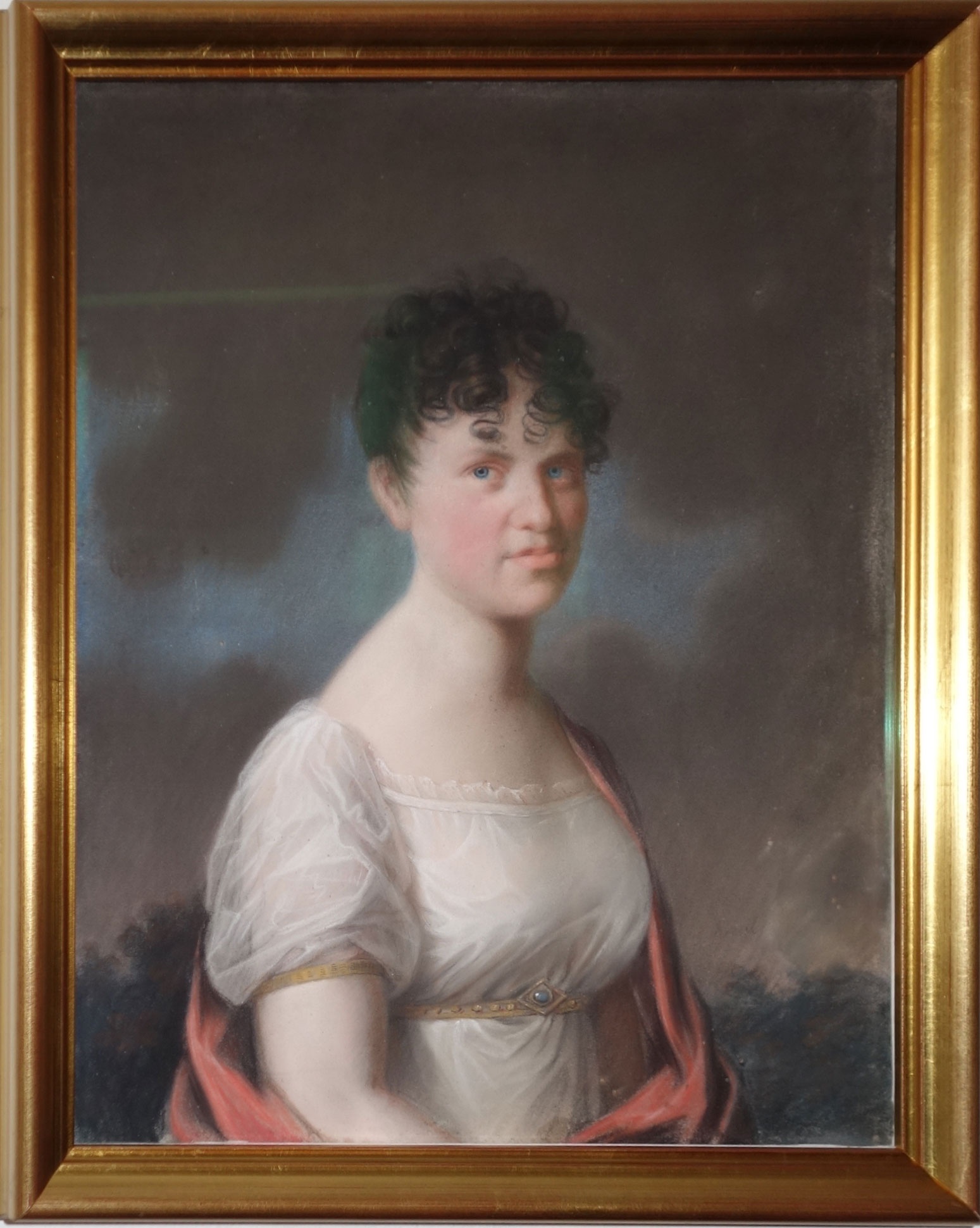 Johann Lorenz Kreul: Bildnis Prinzessin Ferdinande von Hohenlohe-Kirchberg (Sandelsches Museum Kirchberg an der Jagst CC BY)