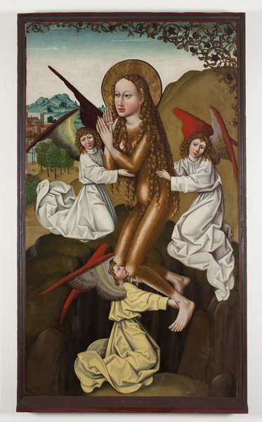 Hans Schüchlin: Erhebung der Heiligen Maria Magdalena (Ulmer Museum CC BY-NC-ND)