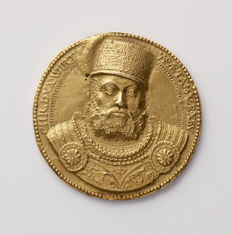 Medaille auf Herzog Christoph von Württemberg, 1559 (Landesmuseum Württemberg, Stuttgart CC BY-SA)