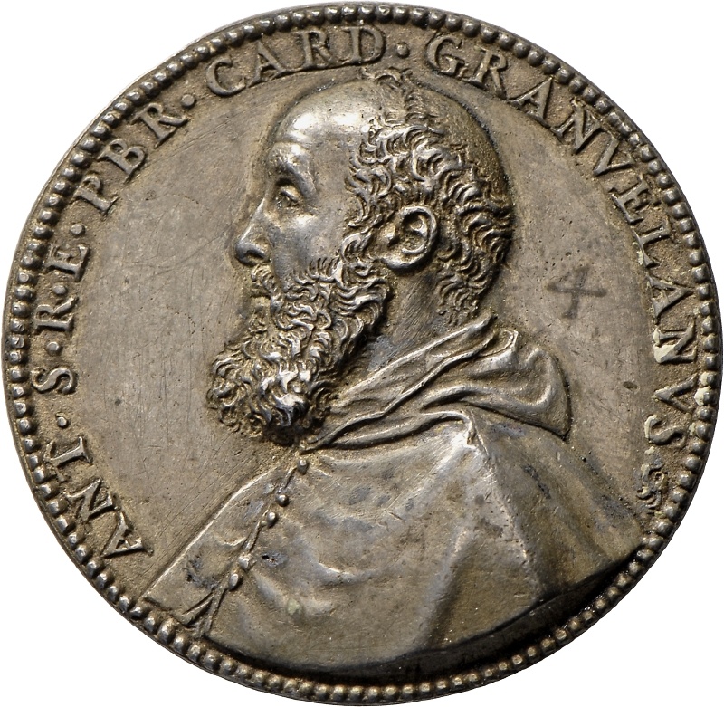 Medaille auf Antoine Perrenot de Granvelle (Landesmuseum Württemberg, Stuttgart CC BY-SA)