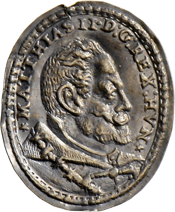 Medaille auf König Matthias II. von Ungarn (Landesmuseum Württemberg, Stuttgart CC BY-SA)