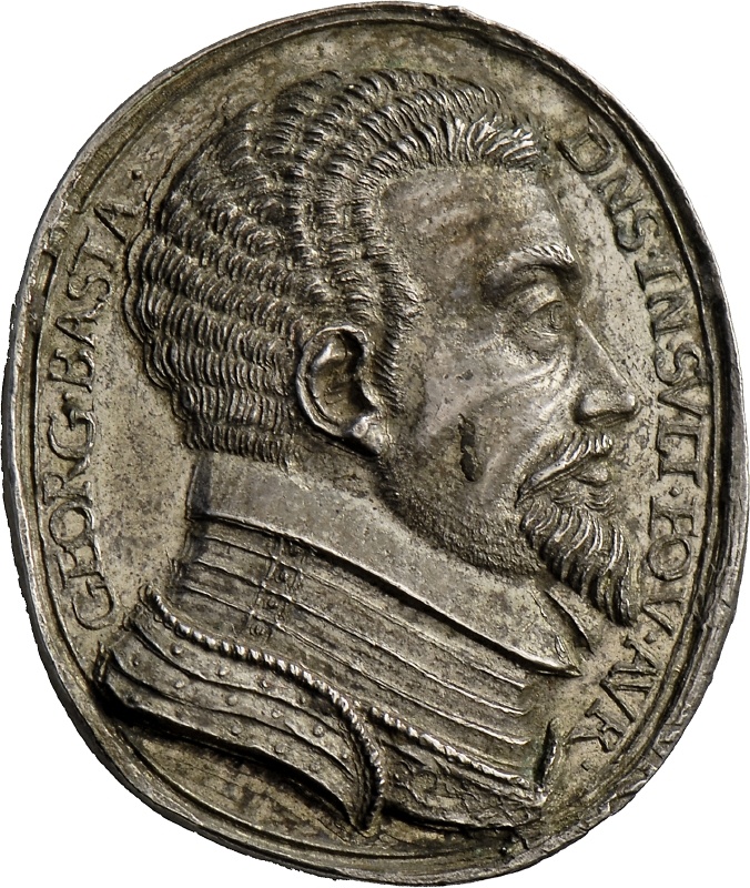 Medaille auf den Feldmarschall und Statthalter Siebenbürgens, Giorgio Basta, 1603  (Landesmuseum Württemberg, Stuttgart CC BY-SA)