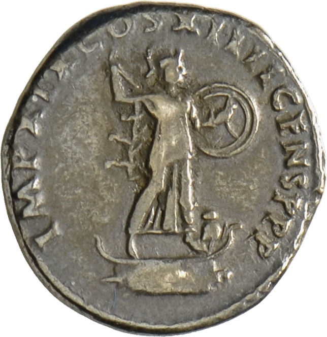 Denar des Domitian mit Darstellung der Minerva (Landesmuseum Württemberg, Stuttgart CC BY-SA)