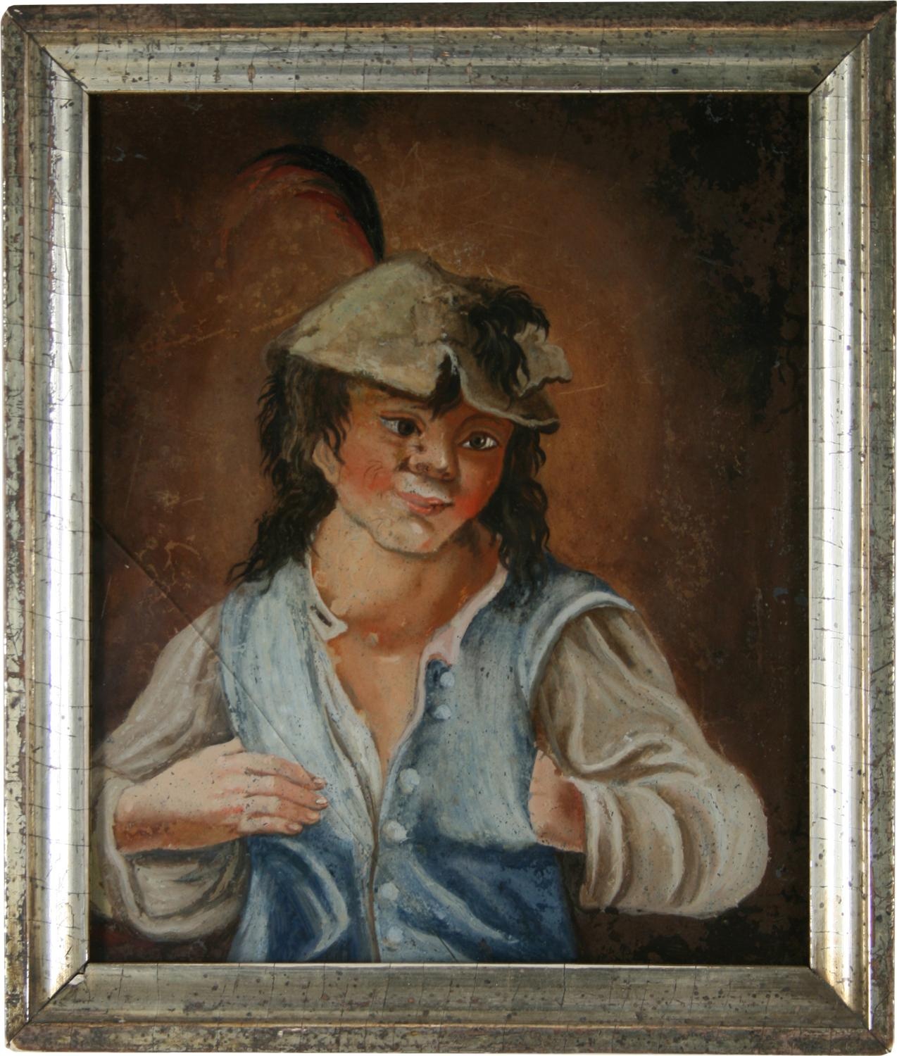 Junger Mann mit Hut (Altertumsverein 1851 e.V. Riedlingen CC BY-NC-SA)