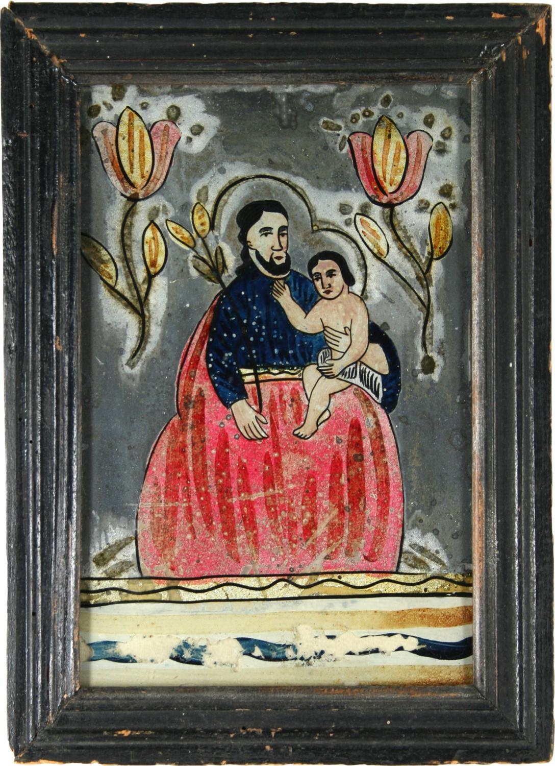 Hl. Joseph mit dem Jesuskind (Altertumsverein 1851 e.V. Riedlingen CC BY-NC-SA)