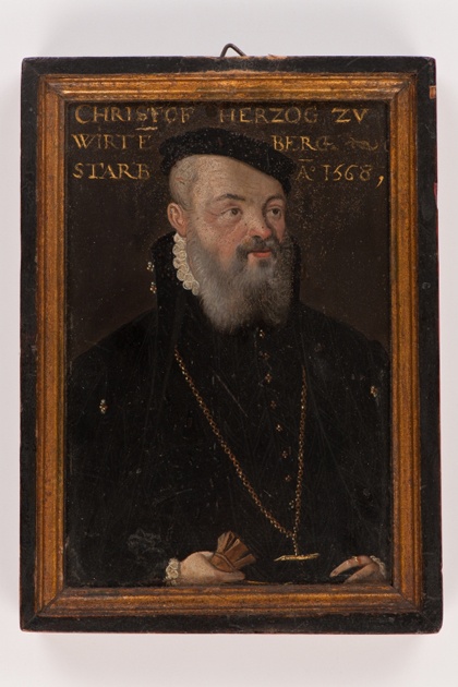 Herzog Christoph von Württemberg (Urach 1515 – 1568 Stuttgart) (Landesmuseum Württemberg, Stuttgart CC BY-SA)