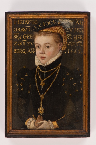 Landgräfin Hedwig von Hessen-Marburg, geb. Herzogin von Württemberg (Basel 1547 – 1590 Marburg) (Landesmuseum Württemberg, Stuttgart CC BY-SA)
