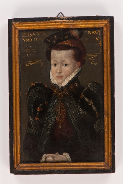 Gräfin Elisabeth von Henneberg, geborene Herzogin von Württemberg (Mömpelgard 1548 – 1592 Durlach) (Landesmuseum Württemberg, Stuttgart CC BY-SA)