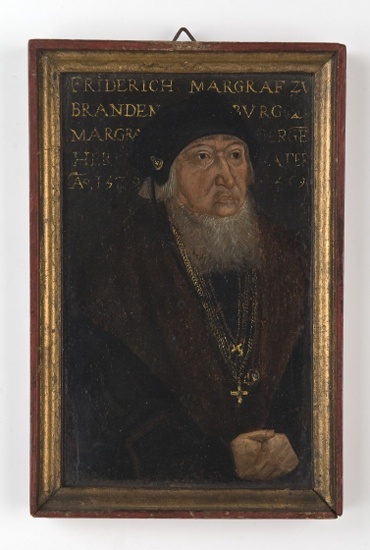 Miniaturporträt des Markgrafen Friedrich der Ältere von Brandenburg-Ansbach (Landesmuseum Württemberg, Stuttgart CC BY-SA)