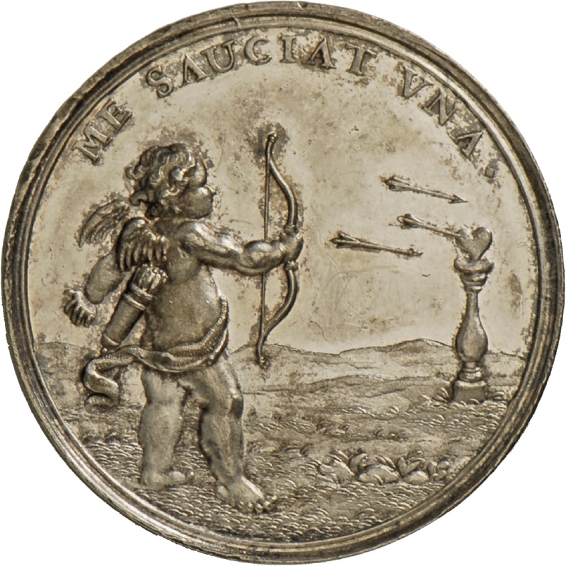Medaille auf die Liebe, Anfang 18. Jahrhundert  (Landesmuseum Württemberg, Stuttgart CC BY-SA)