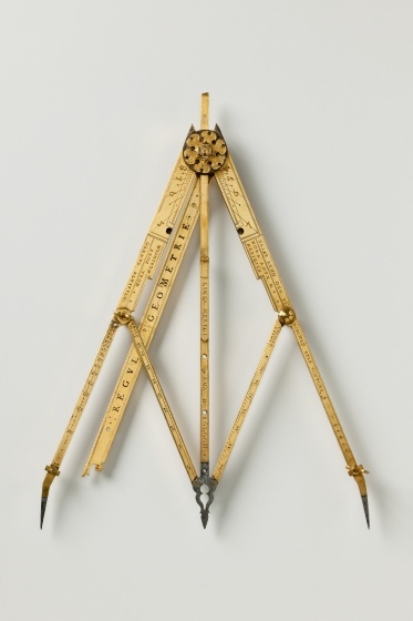 Zirkelinstrument von Christoph Schissler, 1586 (Landesmuseum Württemberg, Stuttgart CC BY-SA)