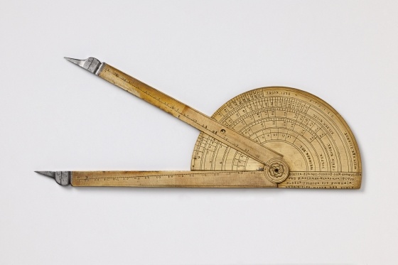 Artilleristisches Zirkelinstrument, 1629 (Landesmuseum Württemberg, Stuttgart CC BY-SA)