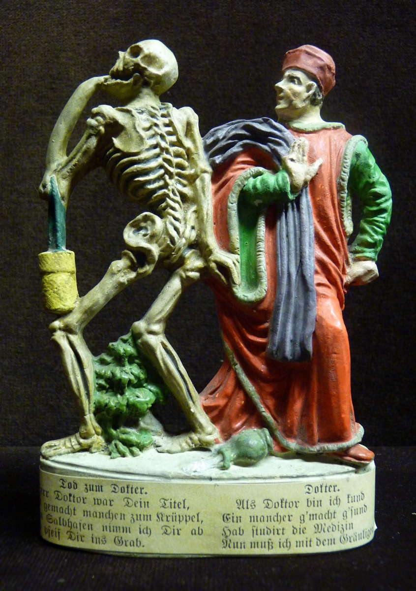 Tod mit dem Doktor (Museum im Kornhaus Bad Waldsee CC BY-NC-SA)