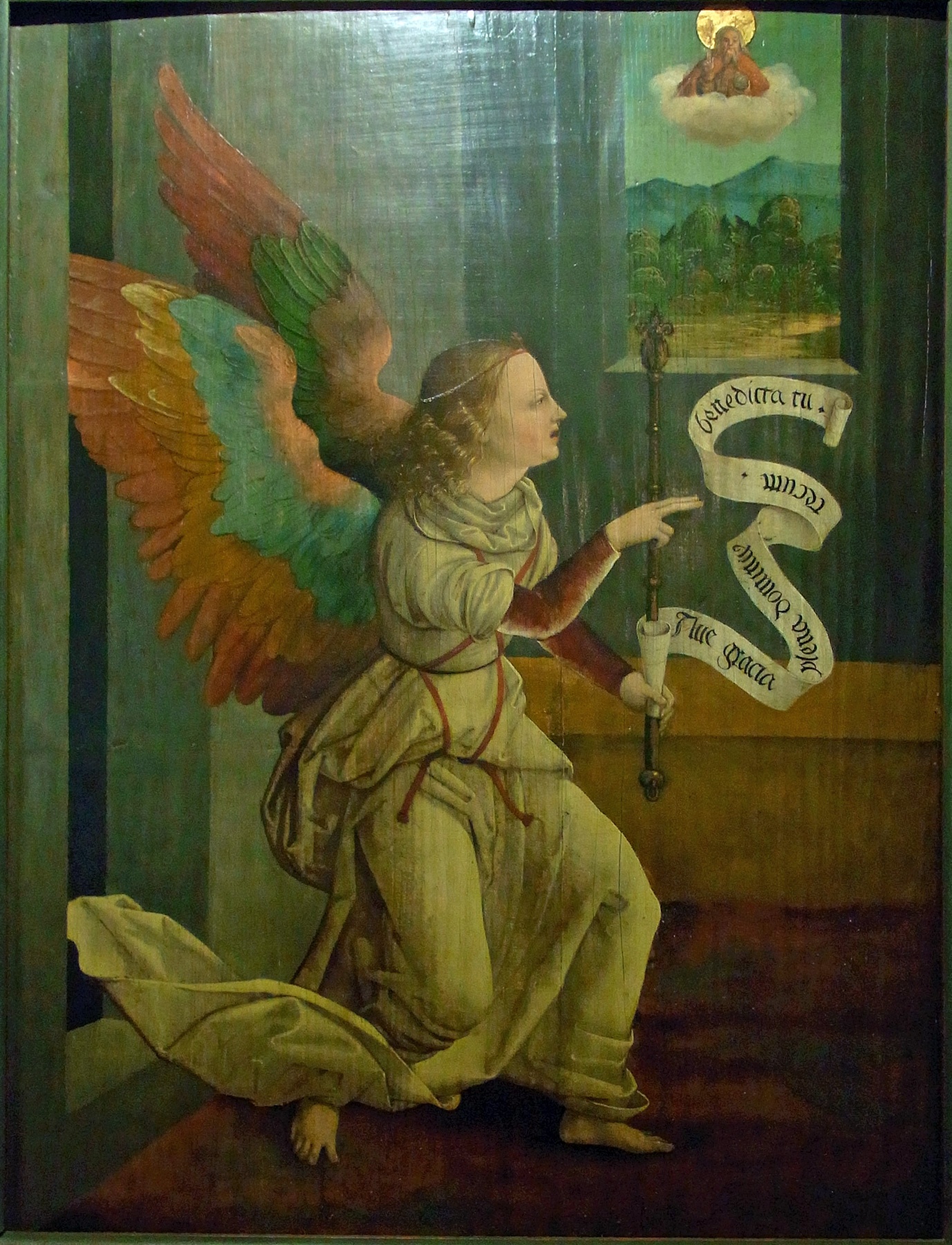 Der Engel der Verkündigung (Hohenzollerisches Landesmuseum CC BY-NC-SA)