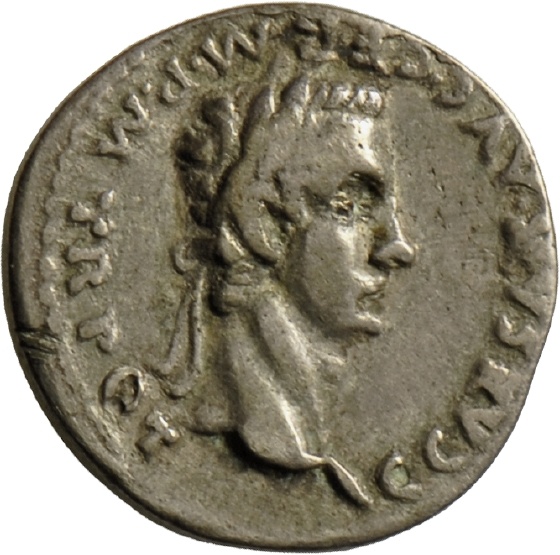 Denar des Caligula mit Darstellung des Germanicus (Landesmuseum Württemberg, Stuttgart CC BY-SA)