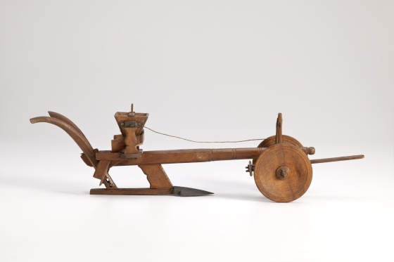 Modell einer Sämaschine (Landesmuseum Württemberg, Stuttgart CC BY-SA)