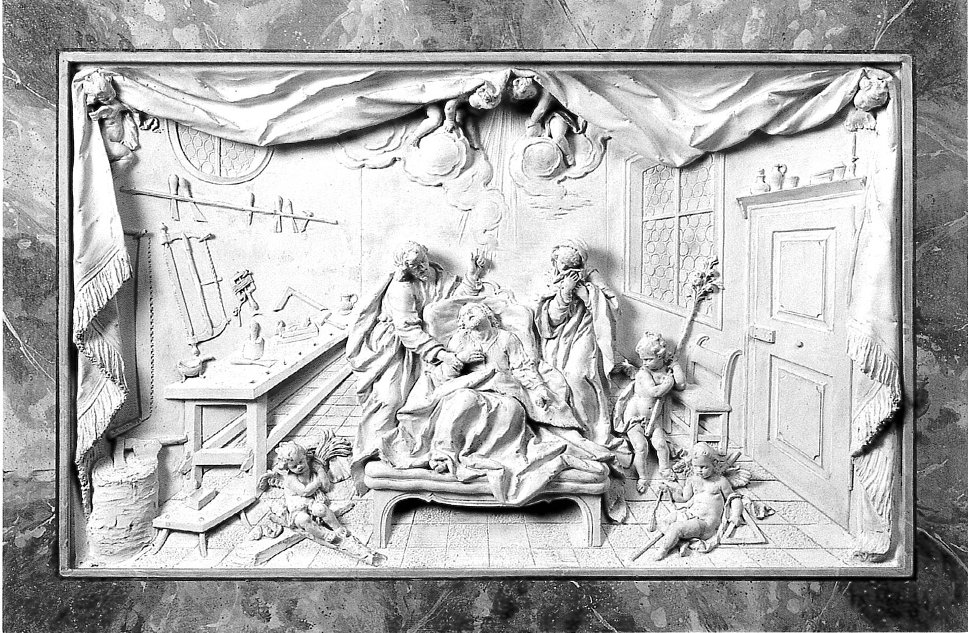 Franz Joseph Christian: Tod des Joseph von Nazareth (Stiftsmuseum Bad Buchau CC BY-NC-SA)