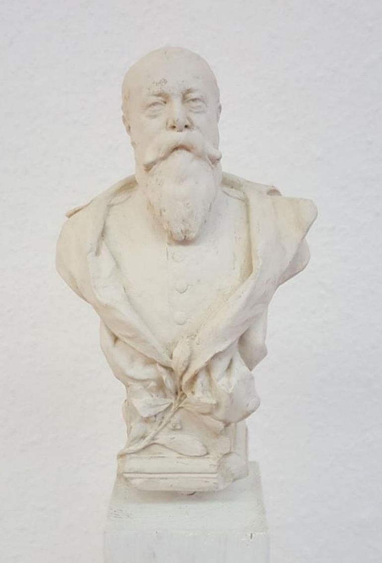 Rudolf Mayer: Büste Großherzog Friedrich I. von Baden (Gamburger Buscher-Museum CC BY-NC-SA)