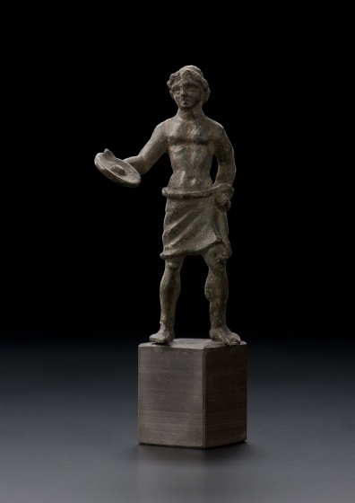Etruskische Statuette eines Opferdieners (Landesmuseum Württemberg, Stuttgart CC BY-SA)