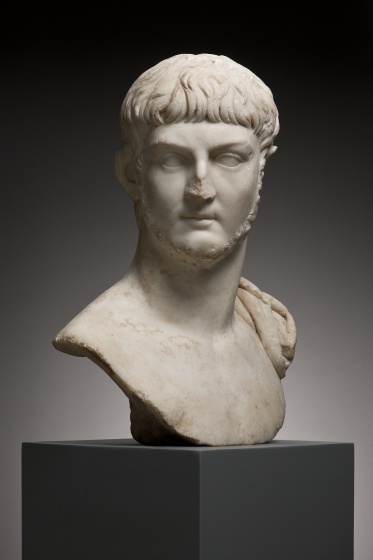 Büste des Nero Iulius Caesar Germanicus, 20/25 nach Christus (Landesmuseum Württemberg, Stuttgart CC BY-SA)