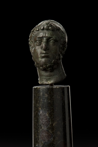 Köpfchen Ptolemaiosʼ IX. mit Diadem (Landesmuseum Württemberg, Stuttgart CC BY-SA)