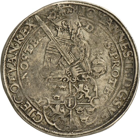 Daler von Gillis (Julius) Coyet d. Ä. aus der Regierungszeit König Johanns III. von Schweden, 1573 (Landesmuseum Württemberg, Stuttgart CC BY-SA)