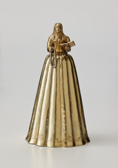 Sturzbecher in Gestalt einer Nonne, spätes 16. Jahrhundert (Landesmuseum Württemberg, Stuttgart CC BY-SA)
