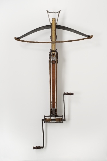 Armbrust mit englischer Winde, um 1500 (Landesmuseum Württemberg, Stuttgart CC BY-SA)