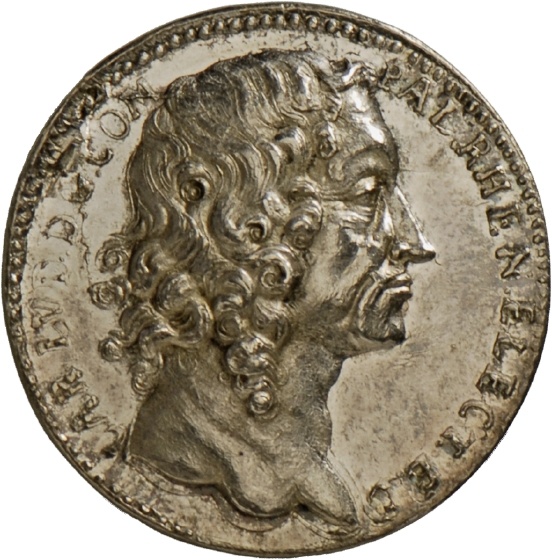 Medaille auf Kurfürst Karl Ludwig von der Pfalz, 1680 (Landesmuseum Württemberg, Stuttgart CC BY-SA)