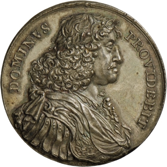 Medaille auf König Friedrich III. von Dänemark und Norwegen und seine Gattin Sophia Amalie von Braunschweig-Calenberg, 1659 (Landesmuseum Württemberg, Stuttgart CC BY-SA)