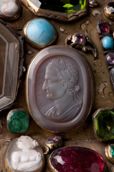 Kameo mit dem Porträt des Caligula, Anfang 17. Jh. (Landesmuseum Württemberg, Stuttgart CC BY-SA)