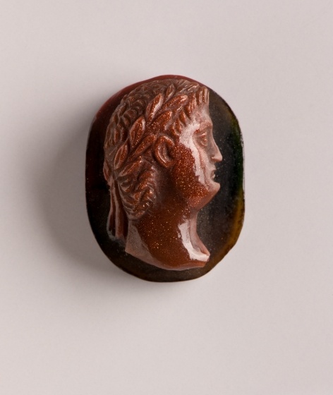 Kameo mit römischem Kaiser (Nero?), 17. Jh. (Landesmuseum Württemberg, Stuttgart CC BY-SA)