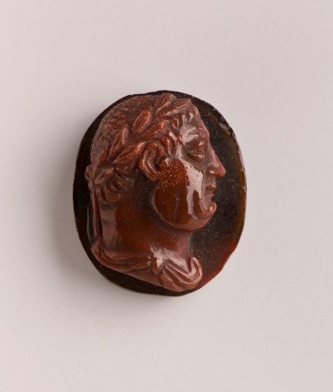 Kameo mit römischem Kaiser (Vitellius?), 17. Jh. (Landesmuseum Württemberg, Stuttgart CC BY-SA)