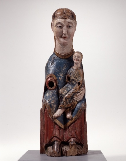 Skulptur: Madonna (Maria mit Kind) (Landesmuseum Württemberg, Stuttgart CC BY-SA)