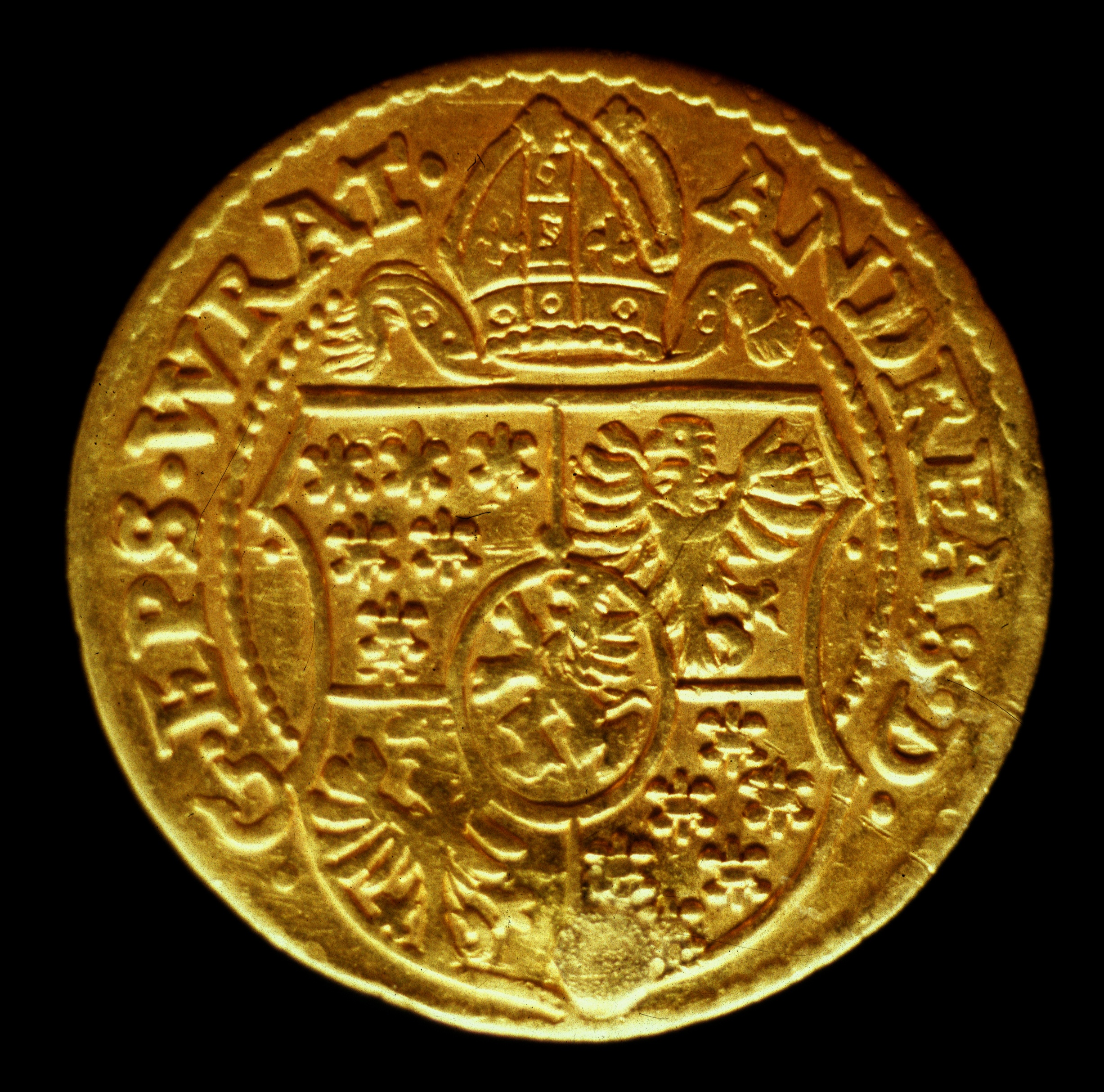 Golddukat des Andreas Jerin, Bischof von Breslau (1585-1596) (Museum CC BY-NC-SA)