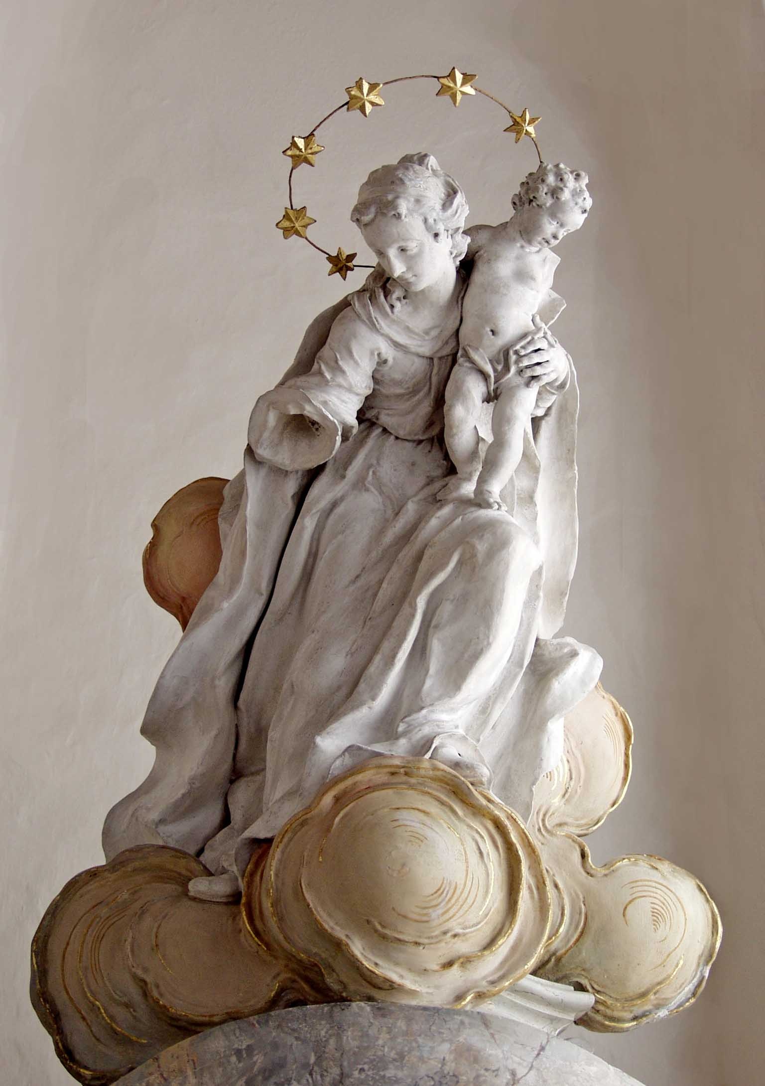 Johann Joseph Christian: Wolkenmadonna (Museum CC BY-NC-SA)