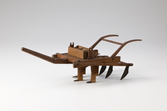 Modell einer Sämaschine, 2. Hälfte 18. Jh. (Landesmuseum Württemberg, Stuttgart CC BY-SA)