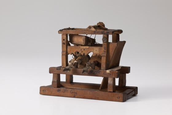 Modell einer Mühle (Getreide?), um 1800 (Landesmuseum Württemberg, Stuttgart CC BY-SA)