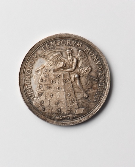 Medaille von Philipp Heinrich Müller auf die Jahrhundertwende, 1700 (Landesmuseum Württemberg, Stuttgart CC BY-SA)