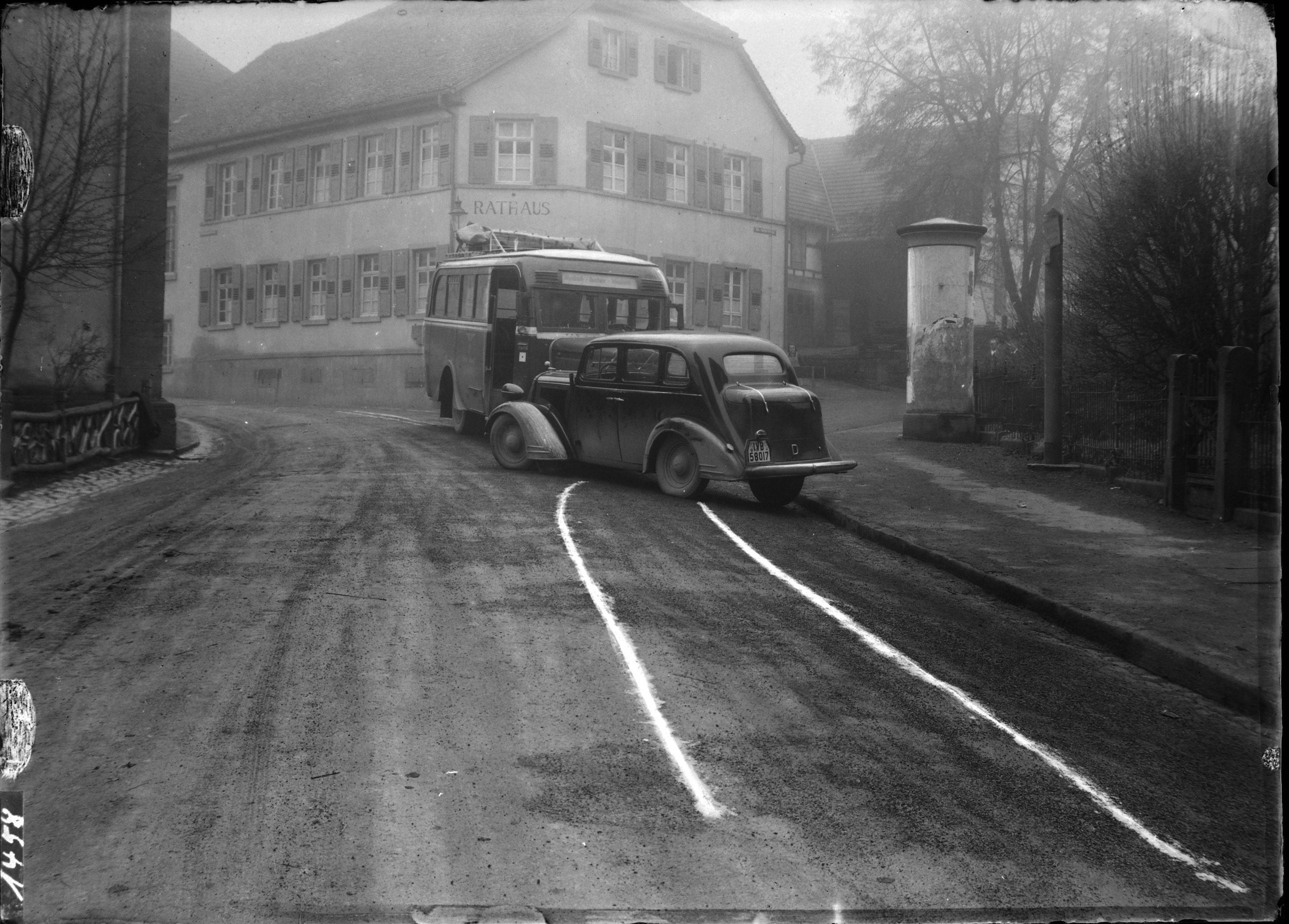 Unfall mit Bus (Bezirksmuseum Buchen CC BY-NC-SA)