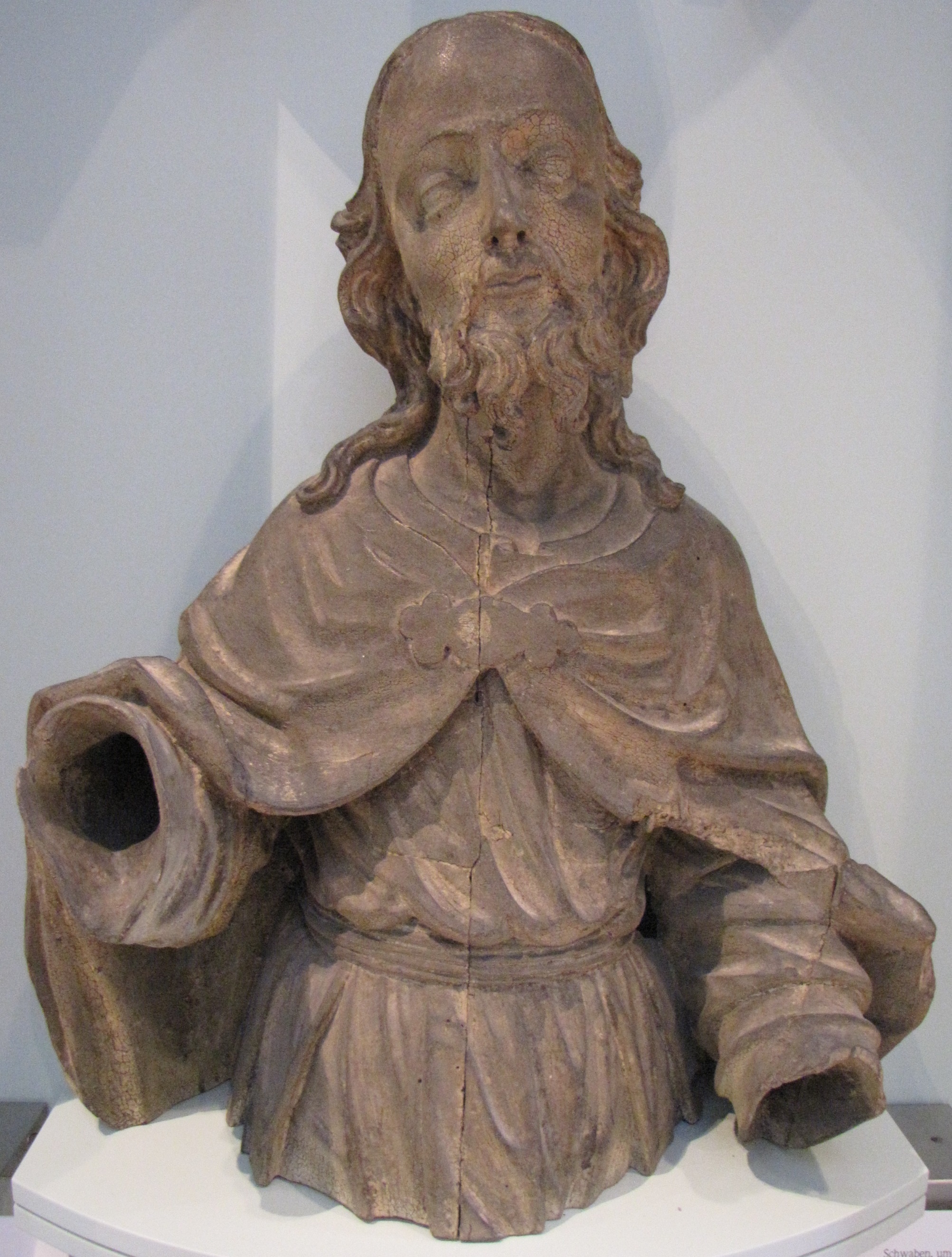 Palmesel-Christus (Fragment) (Dominikanermuseum Rottweil CC BY-NC-SA)