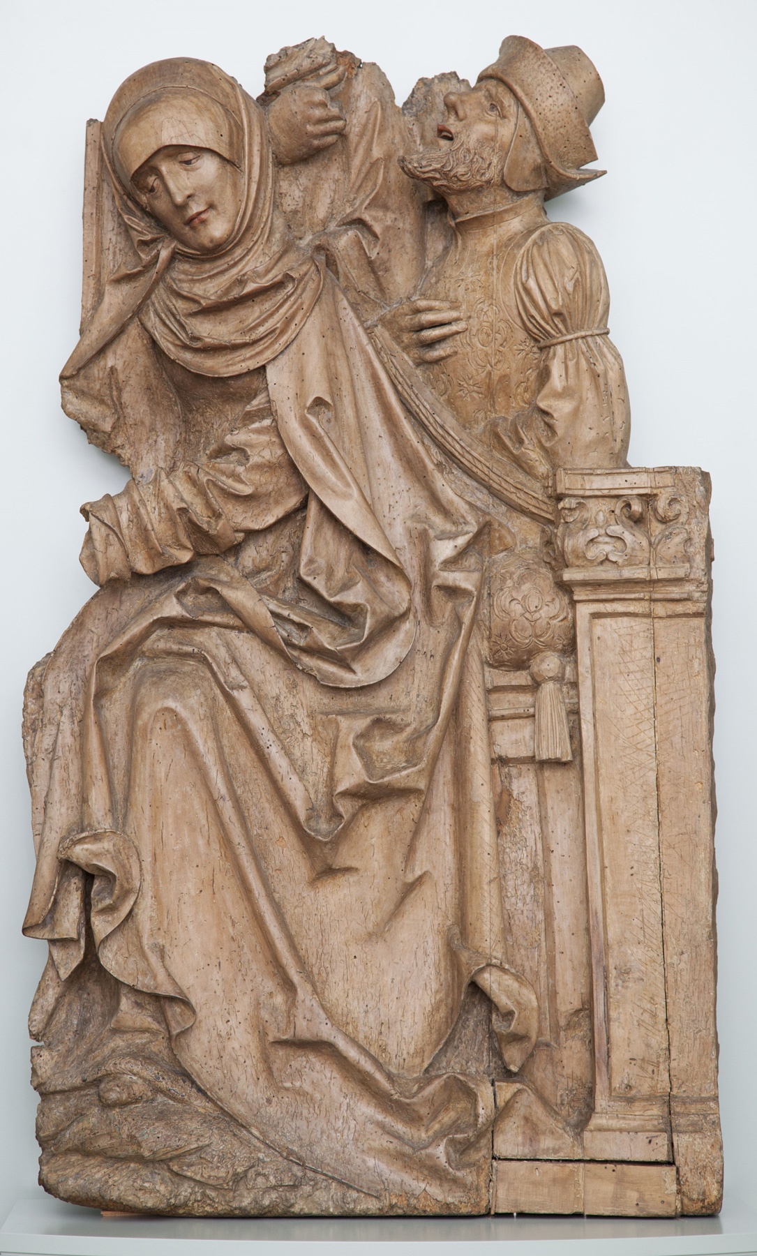 Hochrelief: Hl. Sippe (Fragment) (Dominikanermuseum Rottweil CC BY-NC-SA)
