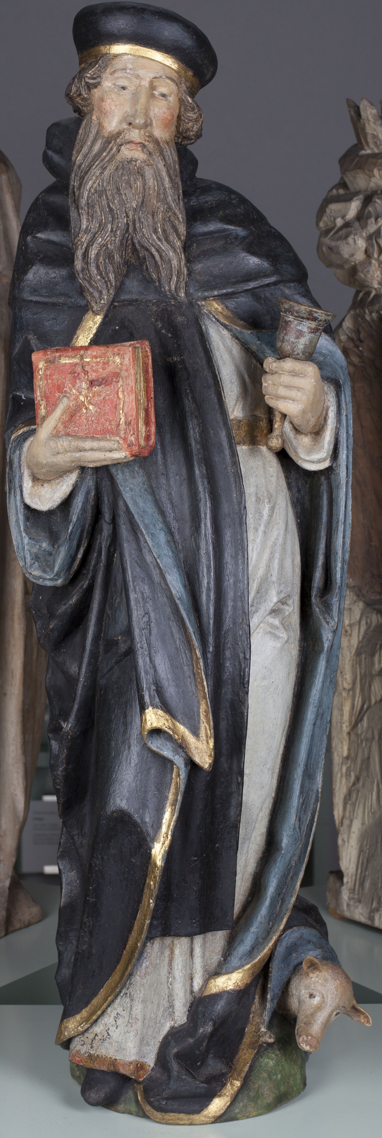 Skulptur: Hl. Antonius (Dominikanermuseum Rottweil CC BY-NC-SA)